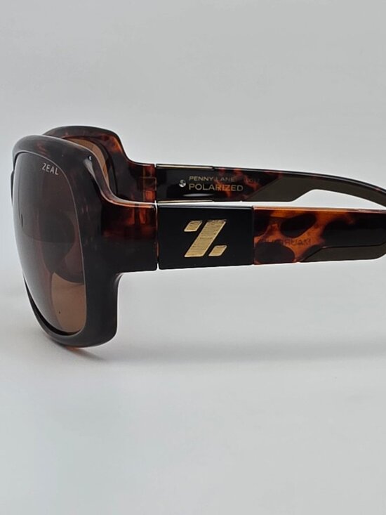 Zeal Optics Penny Lane 10017 Demi Tortoise Frame Polarized Brown Lens Sunglasses main image 11